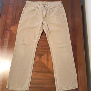 Levi’s 514 Brown Denim Pants.